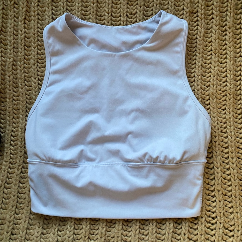 All in Motion Ivory Sleeveless Top